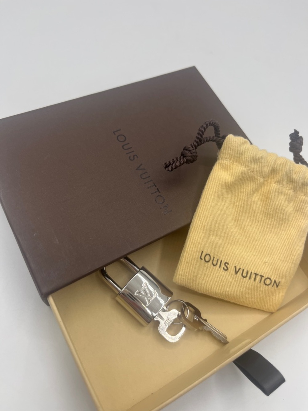 Louis Vuitton Silver Lock & Key #311 - Picture 2 of 3